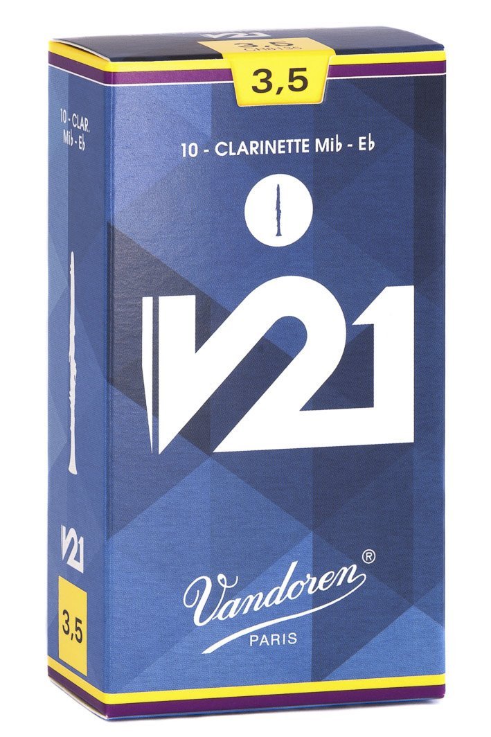 Vandoren CR8135 Strength 3.5 V21 Eb Clarinet Reeds (Set of 10)