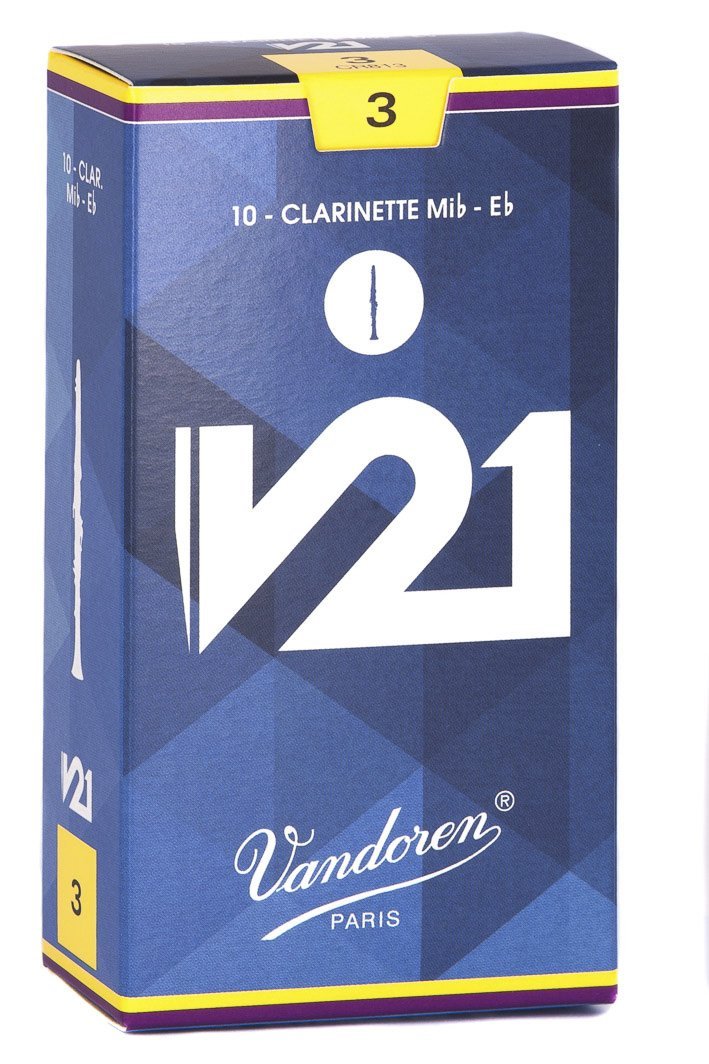 Vandoren CR813 Strength 3 V21 Eb Clarinet Reeds (Set of 10)