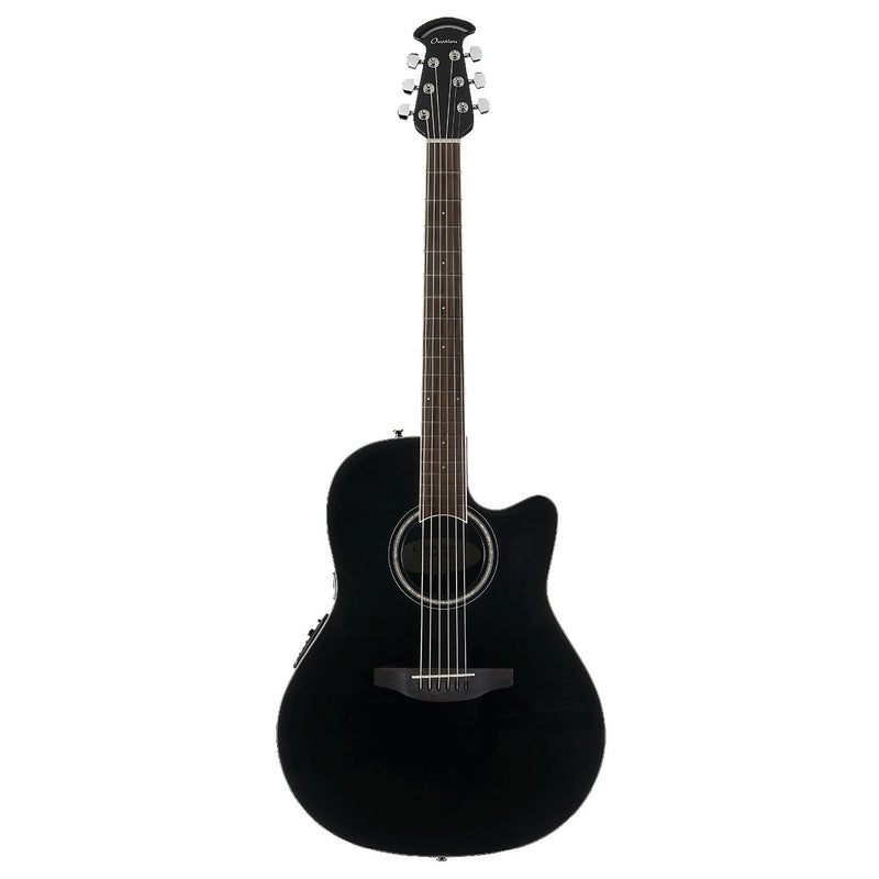 Ovation CS24-5 Celebrity Standard Series - Mid Depth Lyrachord Acoustic-Electric Guitar - Black