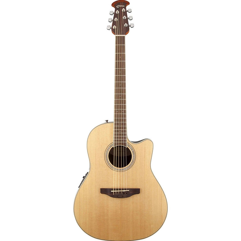 Ovation CS24C-4 Celebrity Standard Series - Guitare électro-acoustique en nylon SS - Brillant naturel