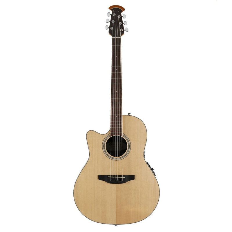 Ovation CS24L-4 Celebrity Standard Series - Mid Depth Lyrachord Acoustic-Electric Guitar - Natural, Left Handed