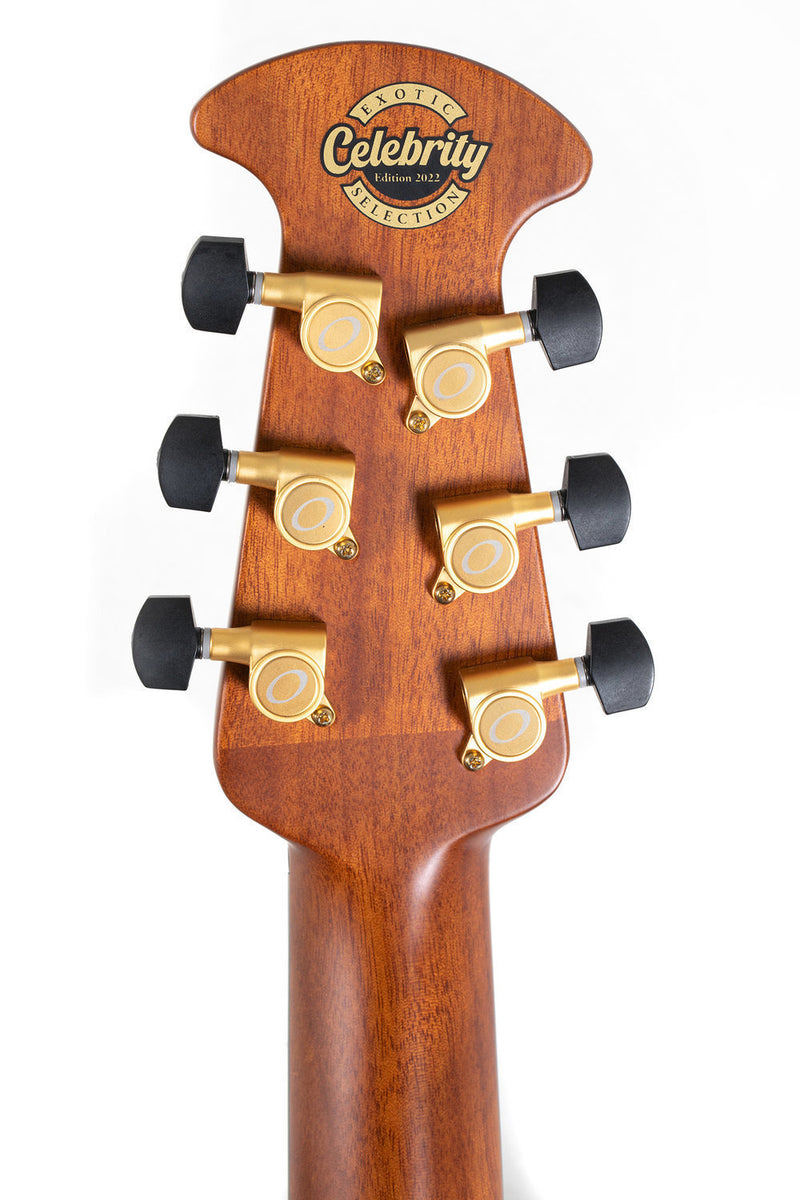 Ovation CS24P-FMYR Celebrity Exotic Mid-depth Lyrachord 6-String Acoustic Electric Guitar (Maple Myrtlewood)