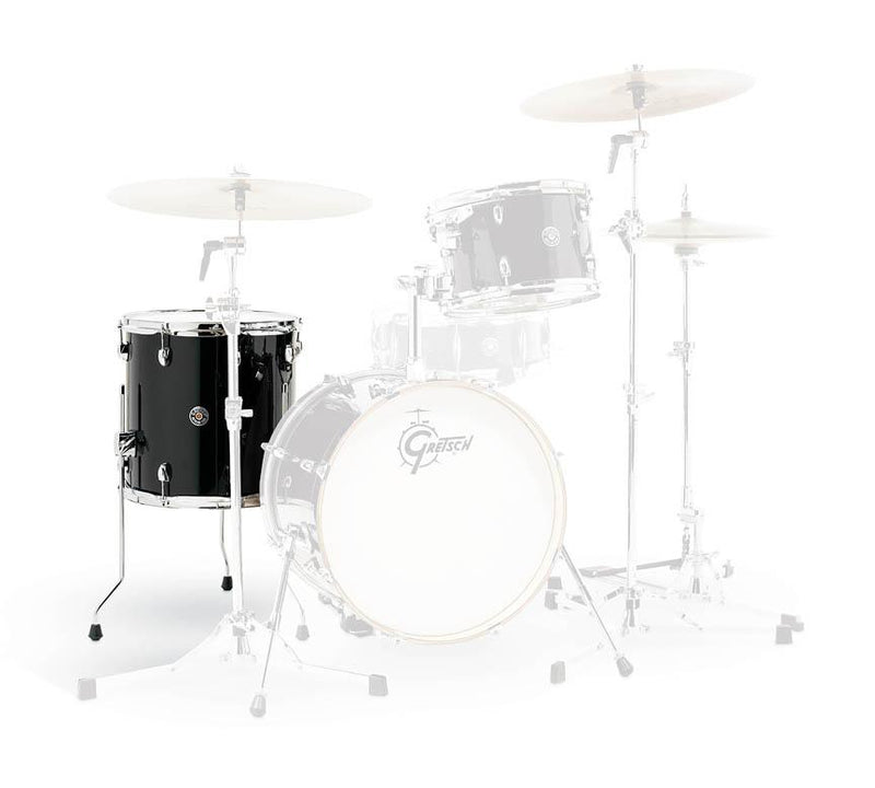 Gretsch Drums CT1-1616F-PB Catalina Club Floor Tom Drum (Piano Black) - 16" x 16"