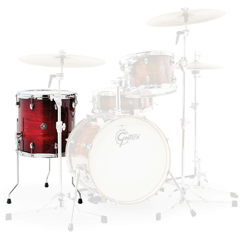 Gretsch Drums CT1-1618F-GCB Catalina Club Floor Tom (Gloss Crimson Burst) - 16" x 18"