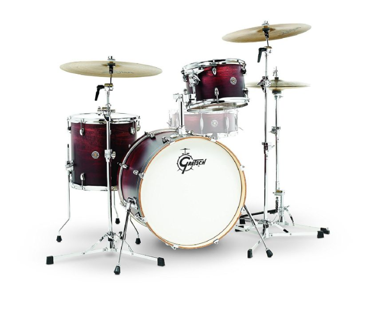 Gretsch Drums CT1-J403-SAF Catalina Club 3-Piece Drum Shell Pack (Satin Antique Fade)