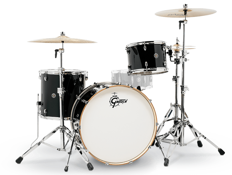 Gretsch Drums CT1-R443C-PB Catalina Club 3-Piece (24/13/16) Shell Pack (Piano Black)