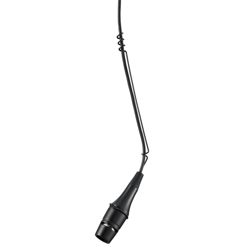 Shure CVO-B/C Microphone aérien cardioïde avec préampli en ligne - Noir