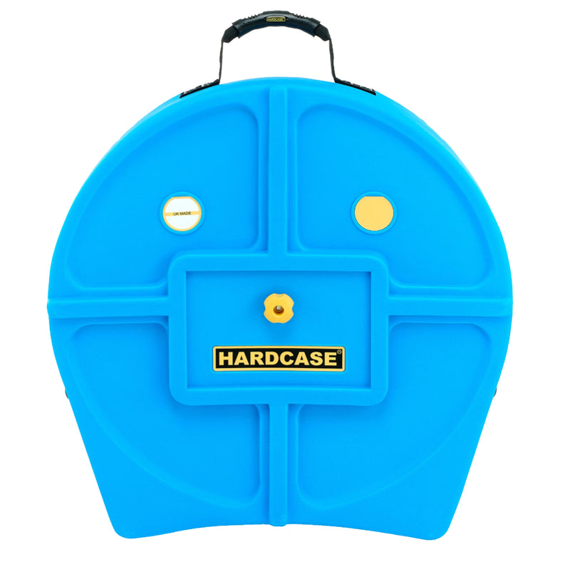 Hardcase HNP12CYM24LB Étui pour cymbale 24" avec roulettes (bleu clair)