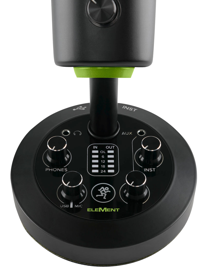 Microphone à condensateur USB Mackie CHROMIUM Premium avec mixeur 2 canaux intégré