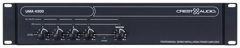 Peavey UMA-4300 4 Channel 300 Watts Mixer Amplifier