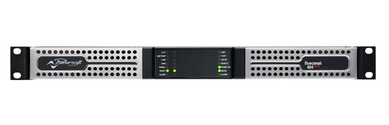 Plate-forme d'amplificateur haute performance PowerSoft D804-DSP uniquement à 2 canaux