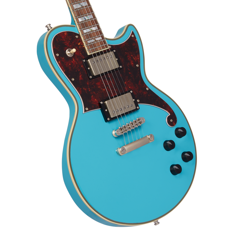 D'Angelico BRANDON NIEDERAUER Signature Electric Guitar (Sonic Blue)