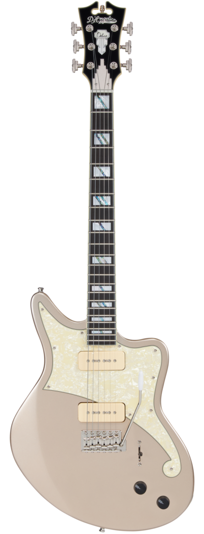 D'Angelico DELUXE BEDFORD Series Electric Guitar (Desert Gold)