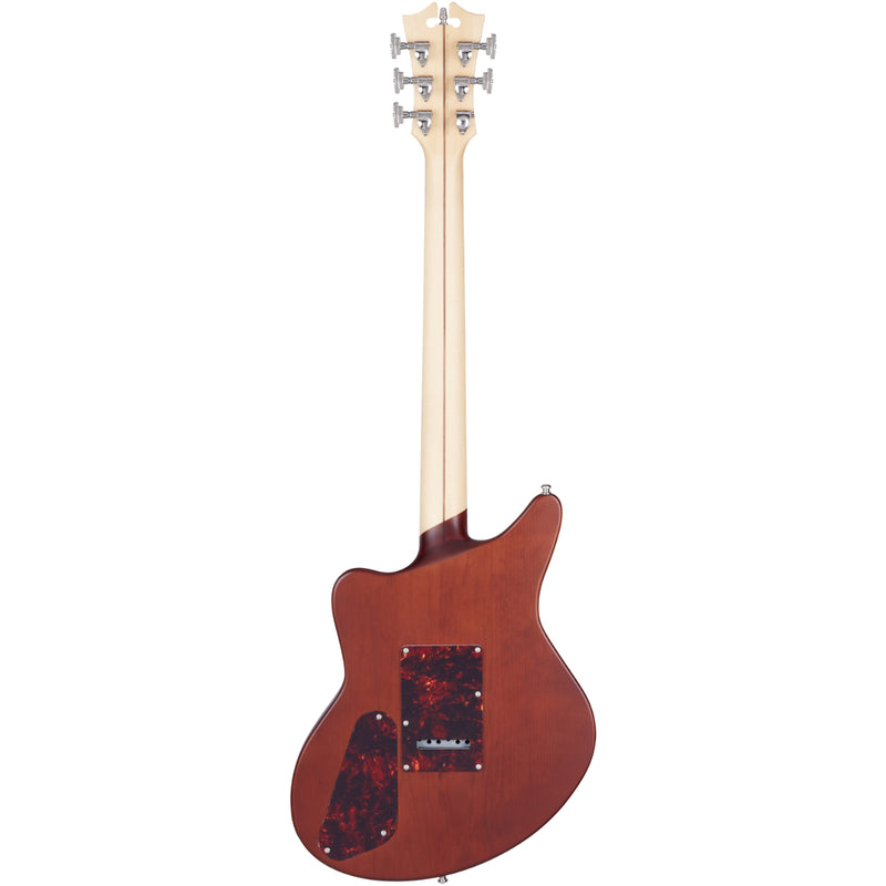 D'Angelico DADBEDSHMWLNTR Guitare électrique (noyer mat)