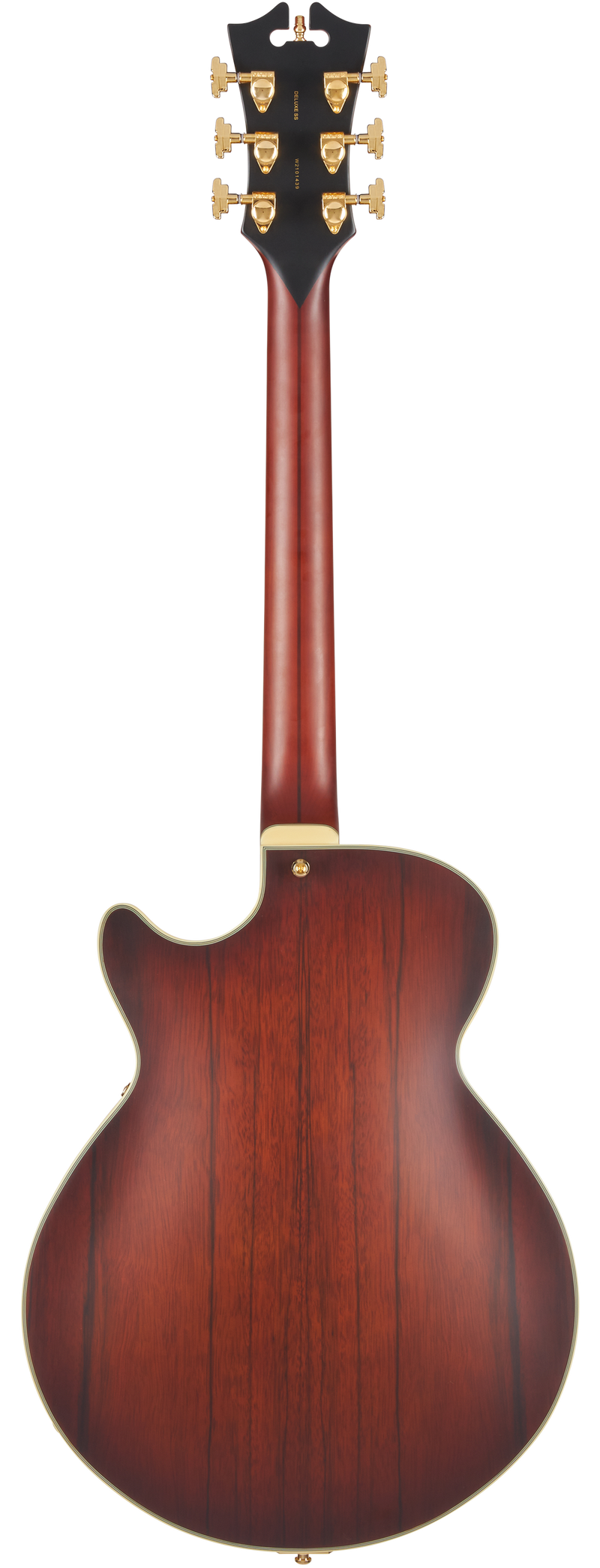 D'Angelico DADSSSBBGT Guitare électrique semi-creuse (Satin Brown Burst)