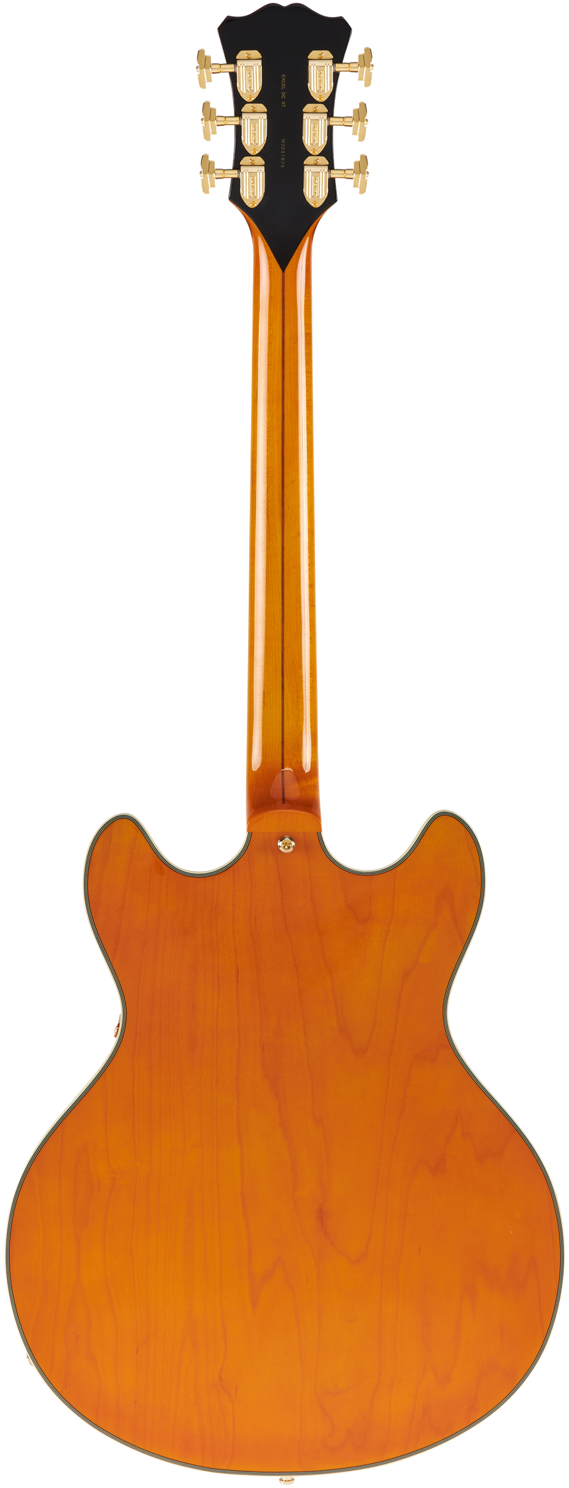 D'Angelico DAEDCXTQVNATGS Guitare électrique semi-creuse (naturel)