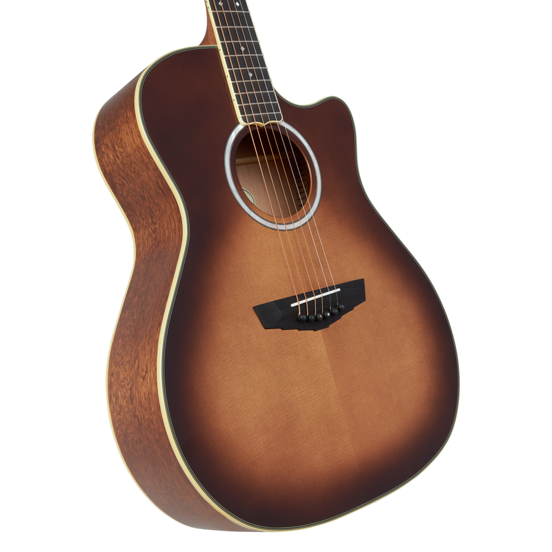 D'Angelico DAEG200ATBGP2 Excel Gramercy Grand Auditorium Guitare électro-acoustique (Autumn Burst)