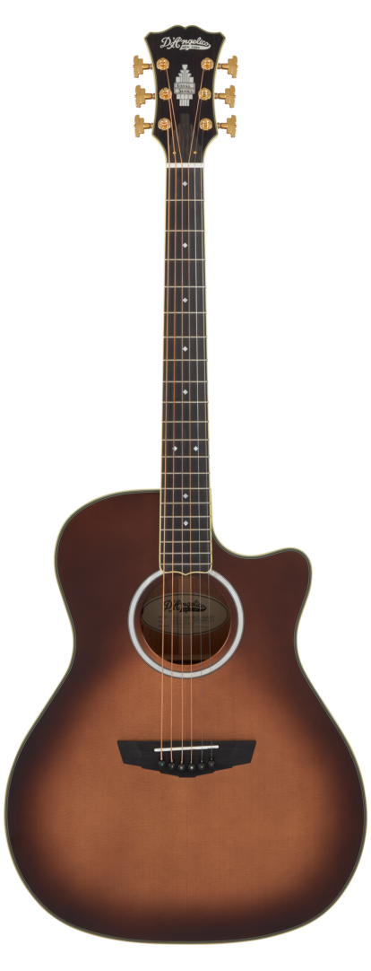 D'Angelico EXCEL GRAMERCY Series Acoustic Electric Guitar (Autumn Burst)