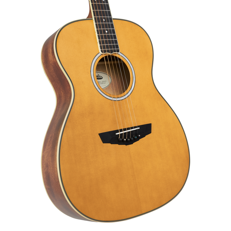 D'angelico EXCEL TAMMANY Series Acoustic Electric Guitar (Vintage Natural)