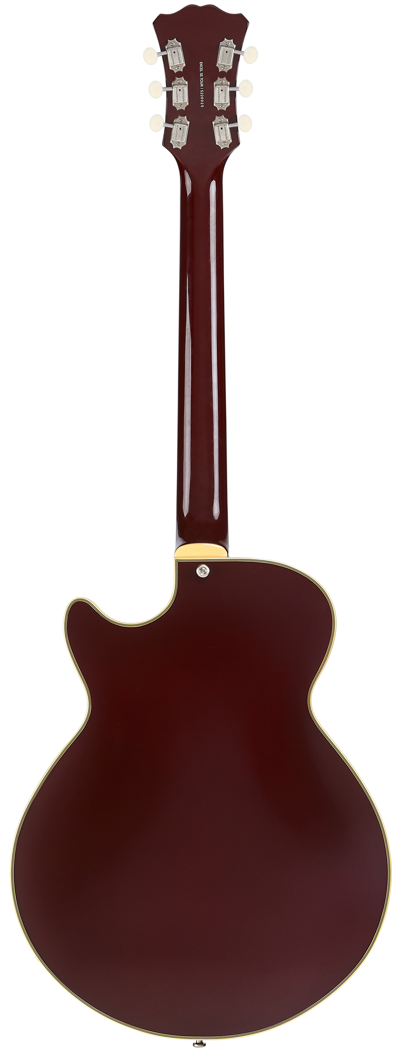 D'Angelico EXCEL TOUR Series Semi Hollow-Body Electric Guitar (Solid Wine)