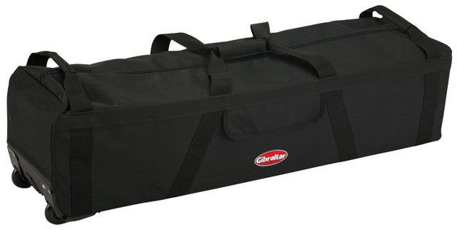 Gibraltar GHLTB Hardware Bag with Wheels - Long - Red One Music