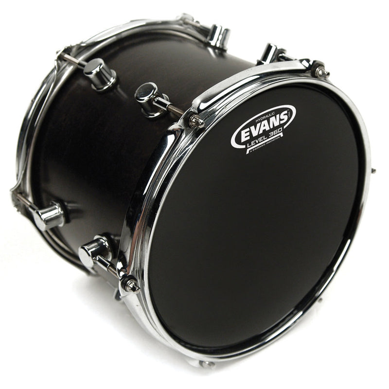 Evans TT06HBG Hydraulic Black Tom Drum Head - 6"