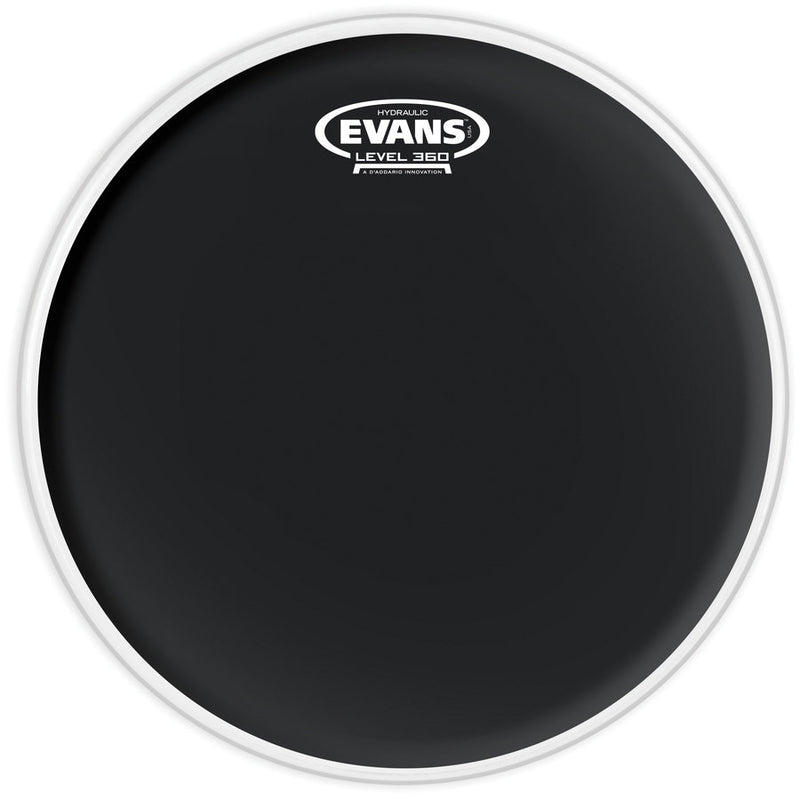 Evans TT06HBG Hydraulic Black Tom Drum Head - 6"