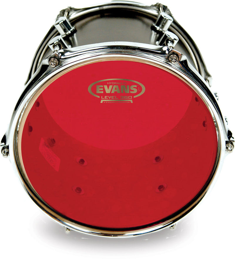 Evans TT10HR Red Hydraulic Drumhead - 10"