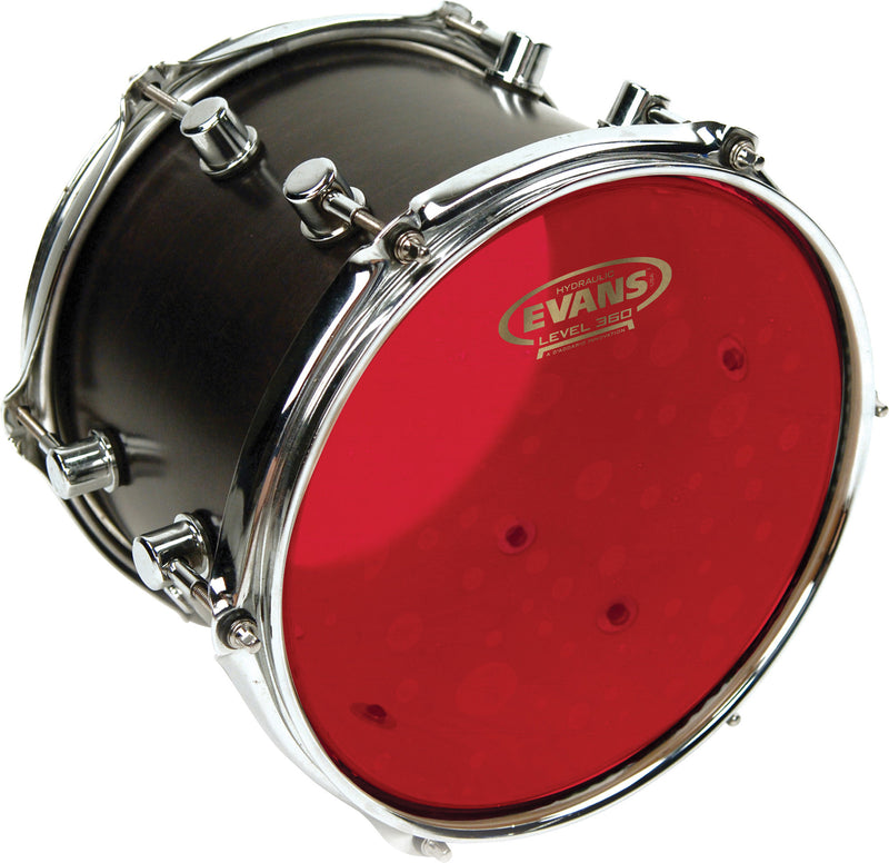 Evans TT13HR Red Hydraulic Drumhead - 13"