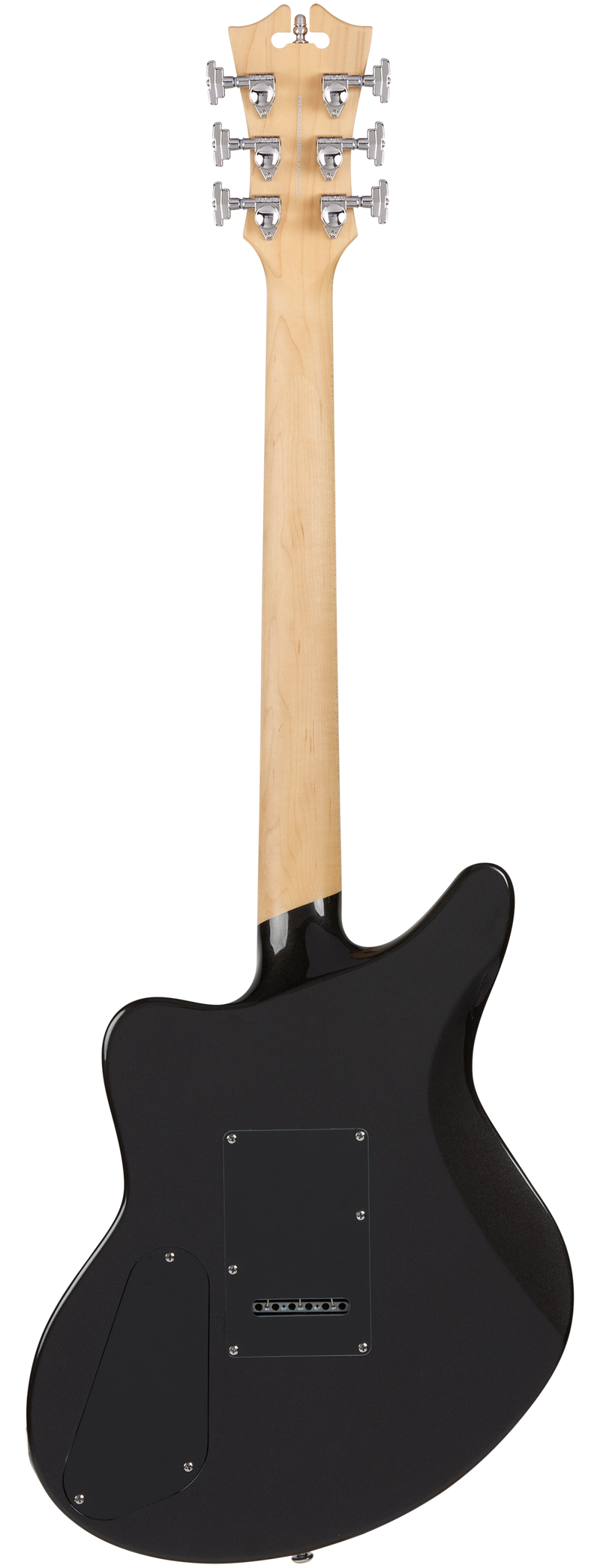 D'Angelico DAPBEDBLFCTR Electric Guitar (Black Flake)