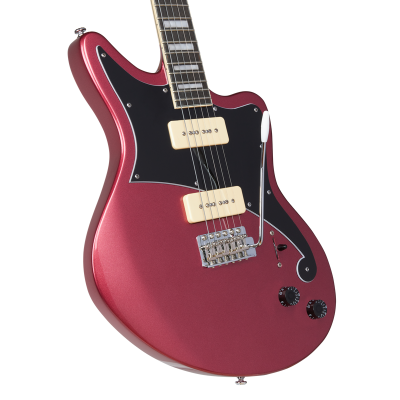 D'Angelico DAPBEDOXBCTR Guitare électrique (Oxblood)