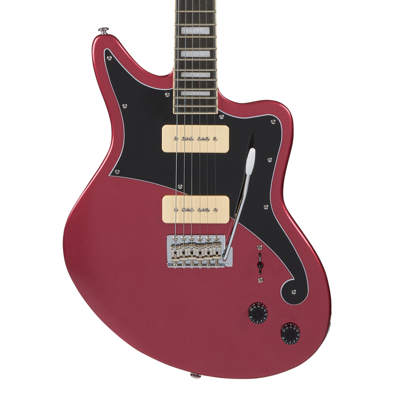 D'Angelico DAPBEDOXBCTR Guitare électrique (Oxblood)