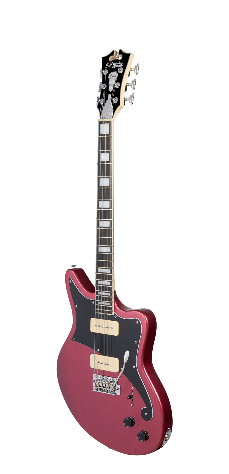 D'Angelico DAPBEDOXBCTR Guitare électrique (Oxblood)