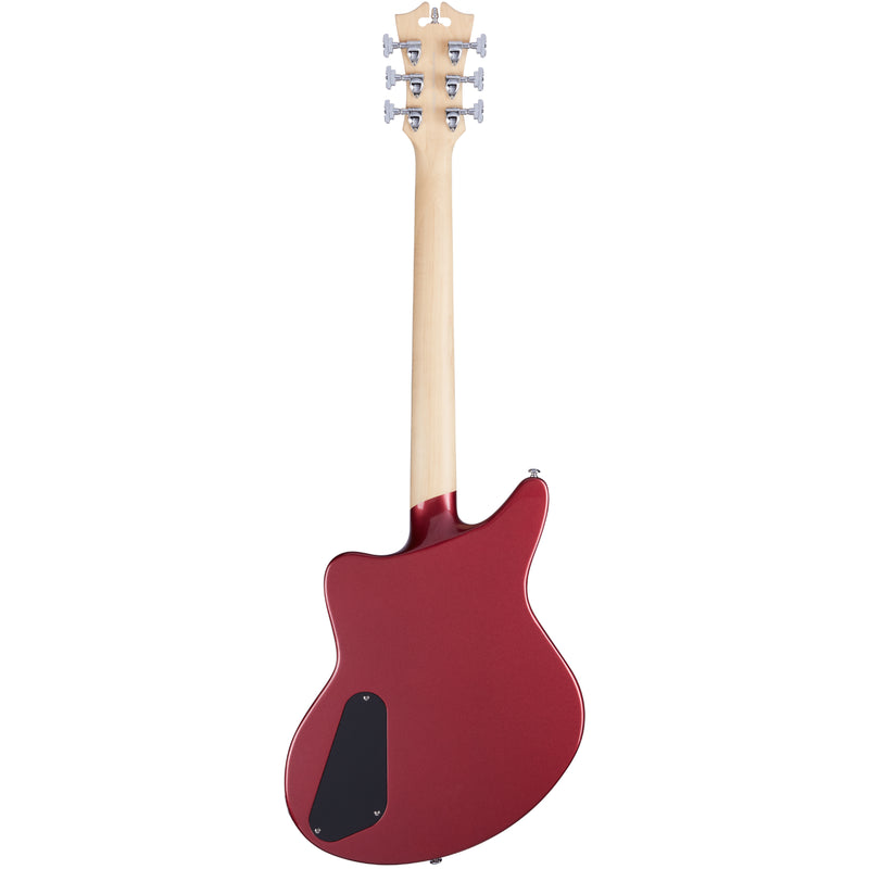 D'Angelico DAPBEDSHOXBCS Guitare électrique semi-creuse (Oxblood)