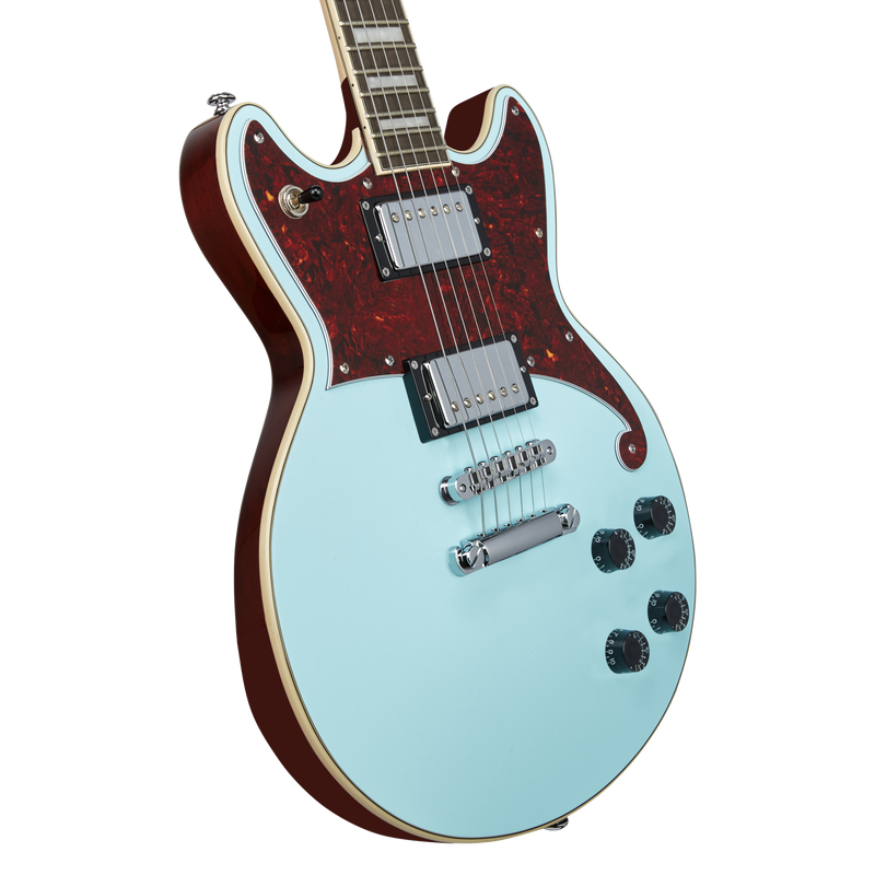 D'Angelico PREMIER BRIGHTON Series Electric Guitar (Sky Blue)