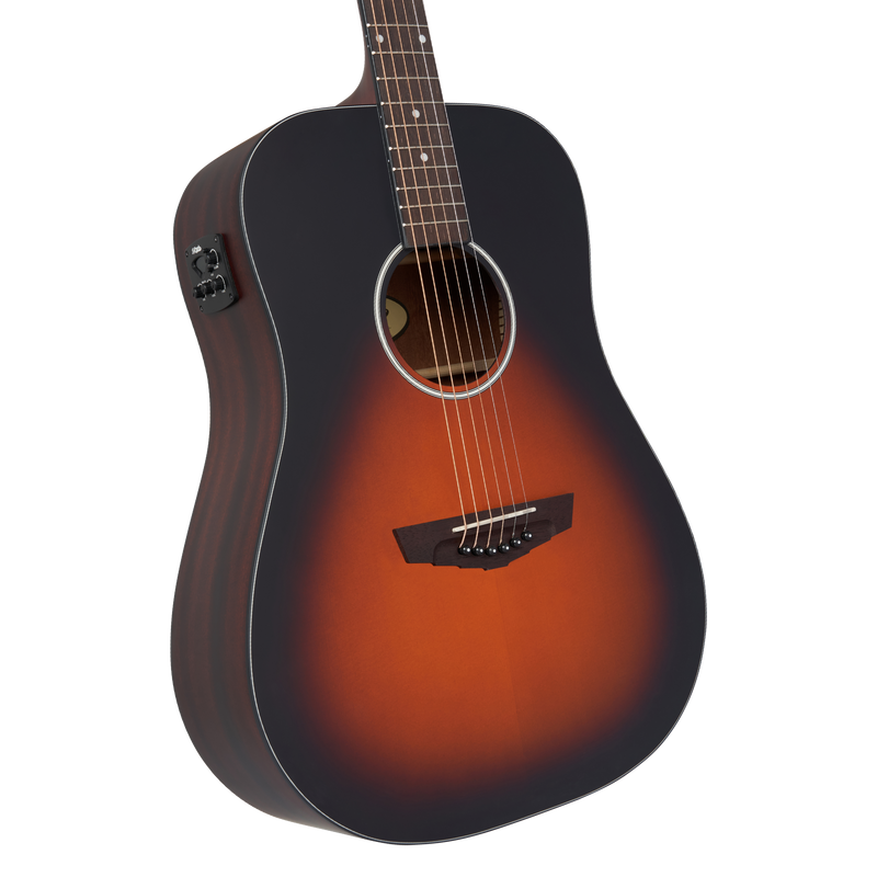 D'Angelico PREMIER LEXINGTON LS Acoustic Electric Guitar (Satin Vintage Sunburst)