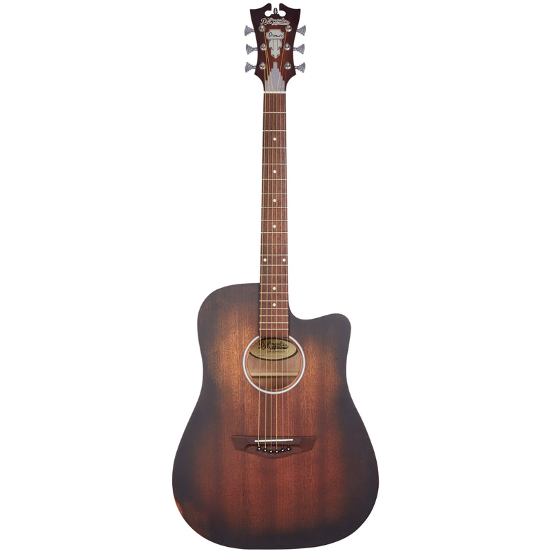 D'Angelico PREMIER BOWERY Series  Acoustic Electric Guitar (Aged Mahogany)