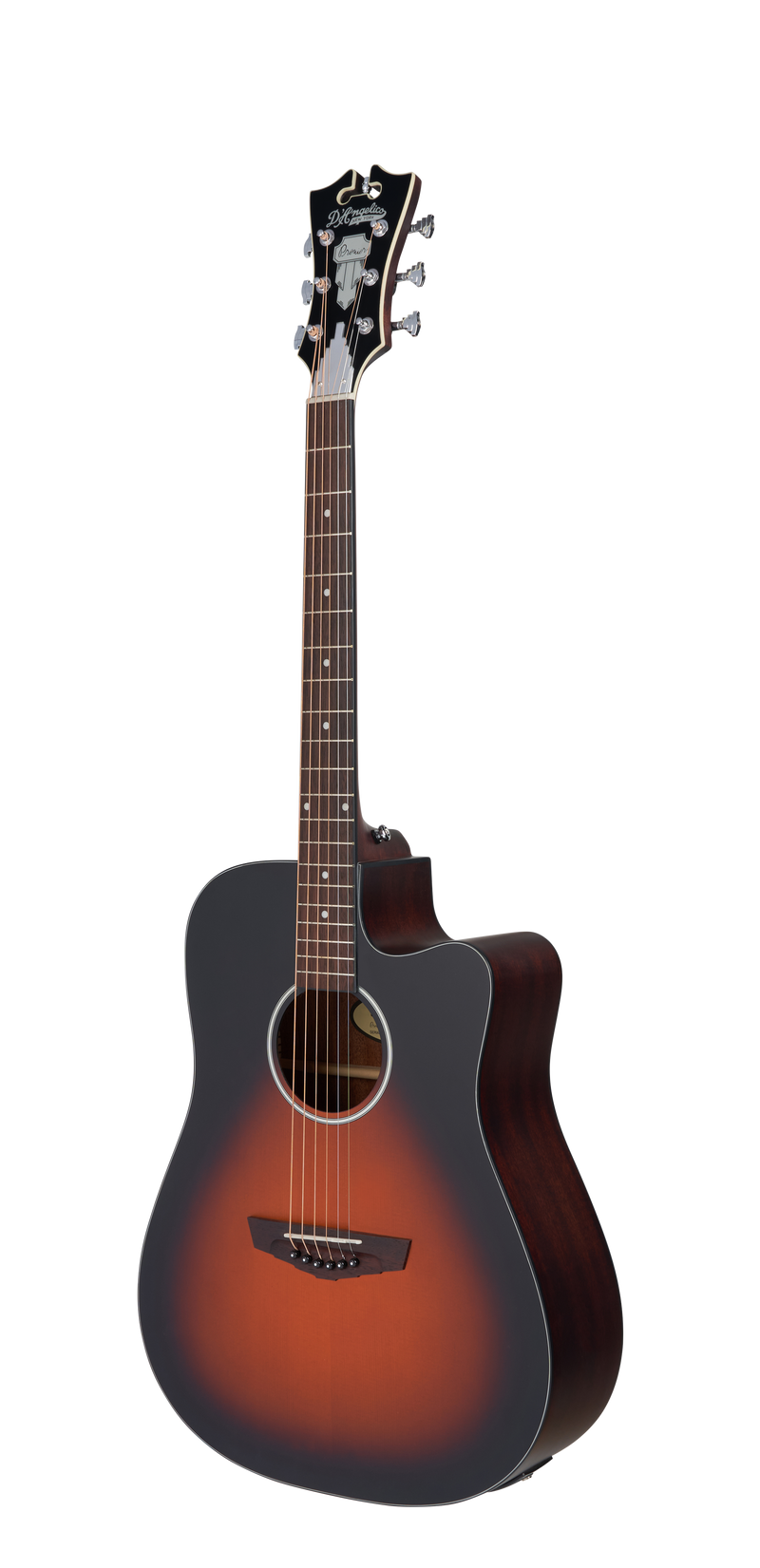 D'Angelico PREMIER BOWERY LS Acoustic Electric Guitar (Satin Vintage Sunburst)