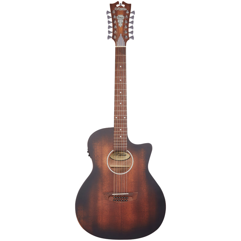 D'Angelico PREMIER FULTON Series 12-String Acoustic Electric Guitar (Aged Mahogany)