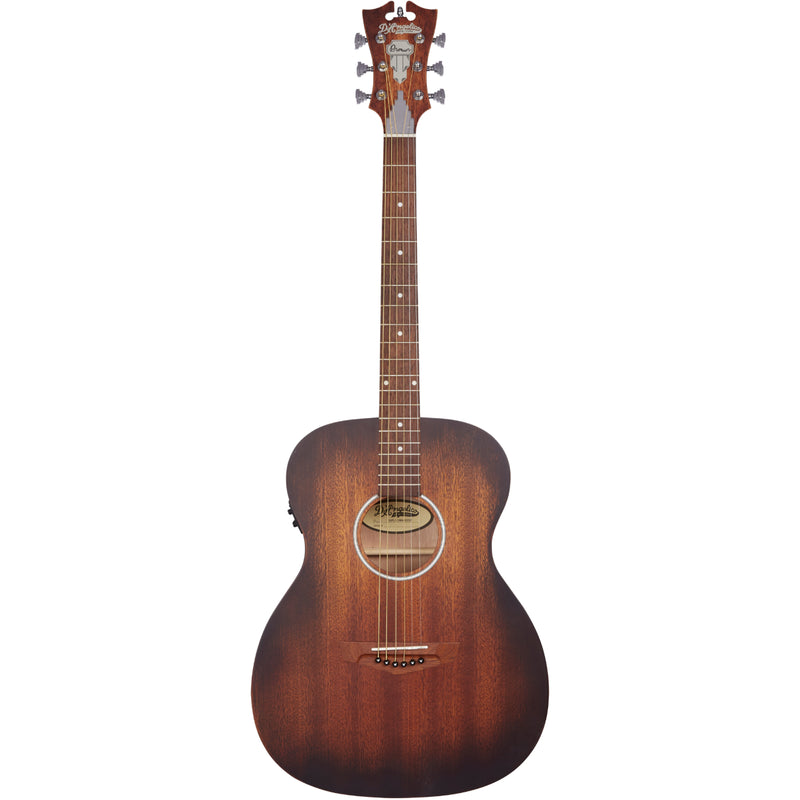D'Angelico PREMIER TAMMANY Series Acoustic Electric Guitar (Aged Mahogany)