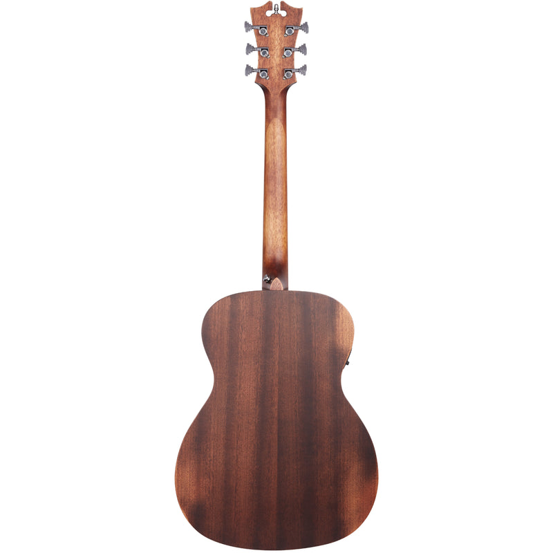 D'Angelico DAPLSOMAGDCP PREMIER TAMMANY Series - Tammany LS Orchestra Acoustic Electric Guitar - Aged Mahogany