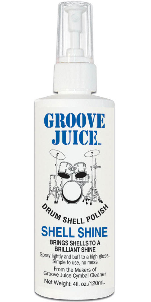 Groove Juice GJSS Shell Shine Nettoyant et poli pour cymbales