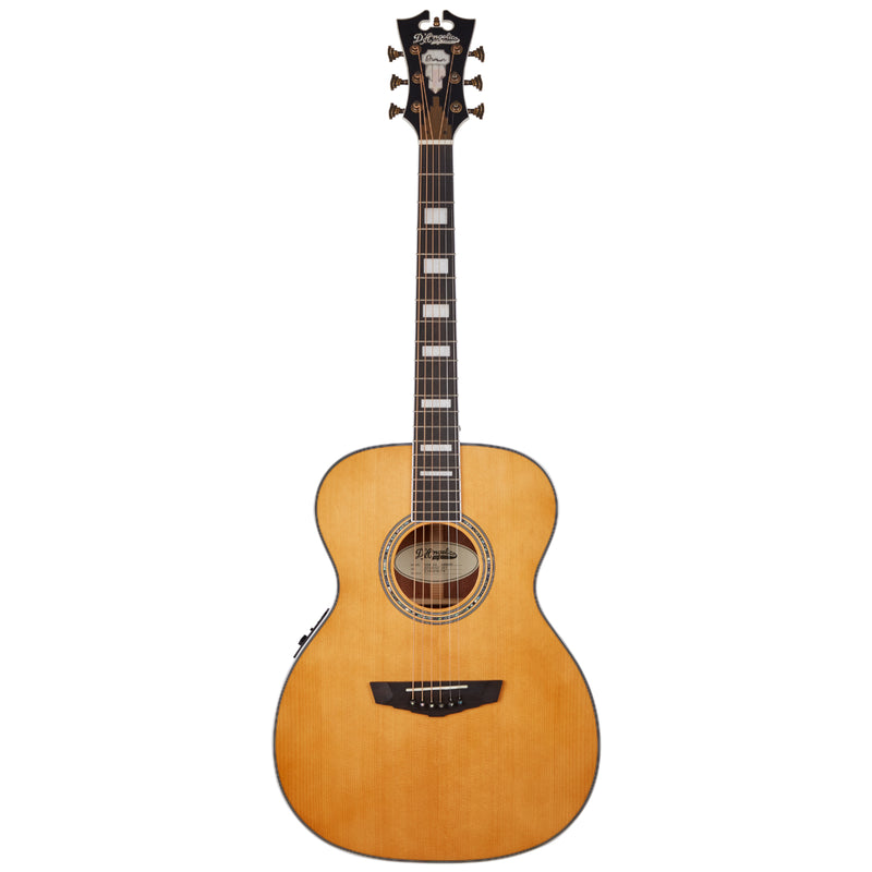 D'Angelico PREMIER TAMMANY Series Acoustic Electric Guitar (Vintage Natural)