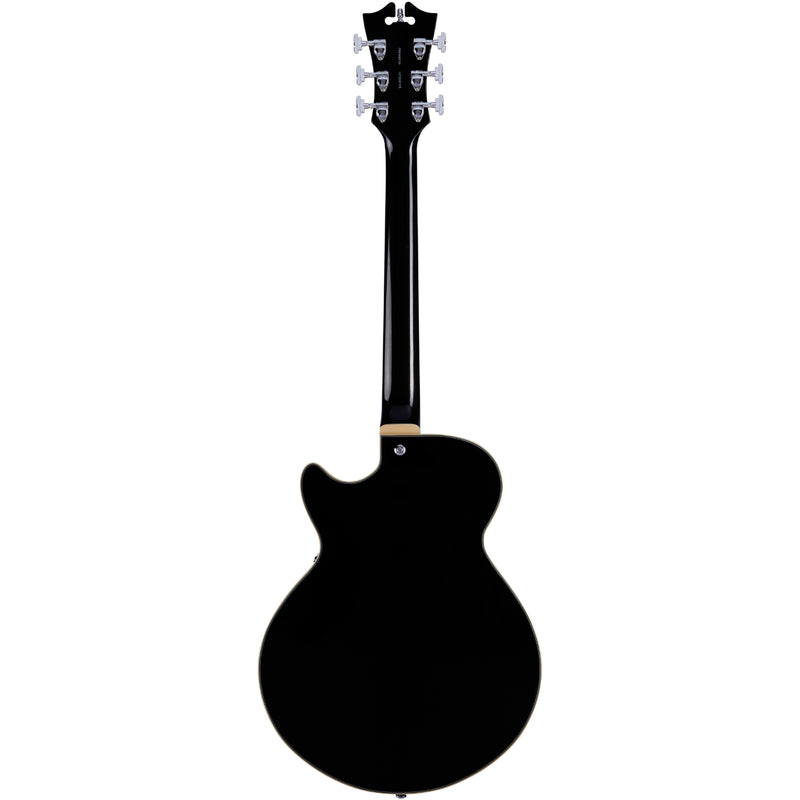 D'Angelico PREMIER SS Series Semi Hollow-Body Electric Guitar (Black Flake)