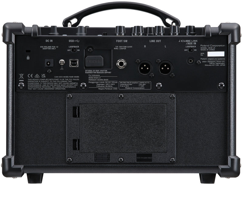 Boss DCB-LX Dual Cube LX 2 x 5-inch 10-watt Portable Bass Combo Amp