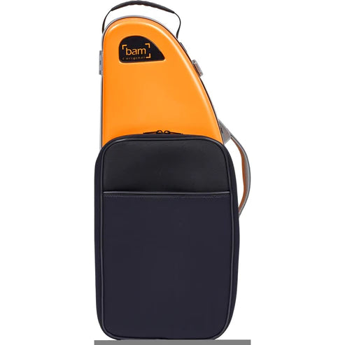 Bam DEF4101XLPO La Defense Hightech Alto Saxophone Case With Pocket (Orange)