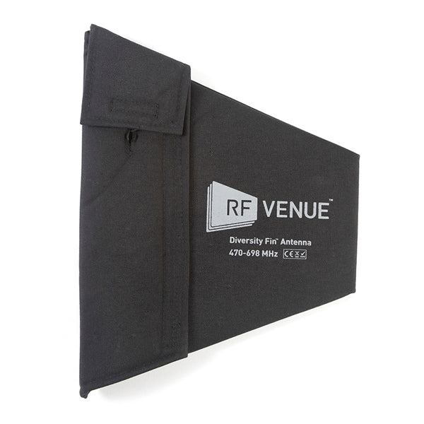 RF Venue DFIN-Cover Housse en toile rembourrée noire pour antenne Diversity Fin