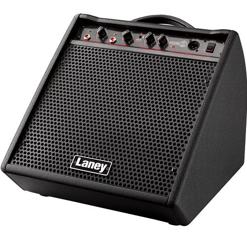 Laney DH80 DrumHub 4 Channel 80 Watts Bluetooth 1x10" Drum Monitor - Red One Music