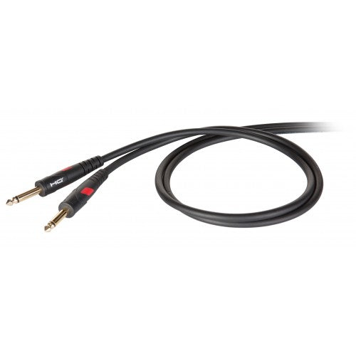 DieHard DHG100LU05 GOLD Câble pour instrument professionnel à connexions mono 6,3 mm - 0,5 m