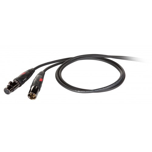 DieHard DHG240LU2 GOLD 3-Pin Male to Female XLR Professional Balanced Cable - 2m